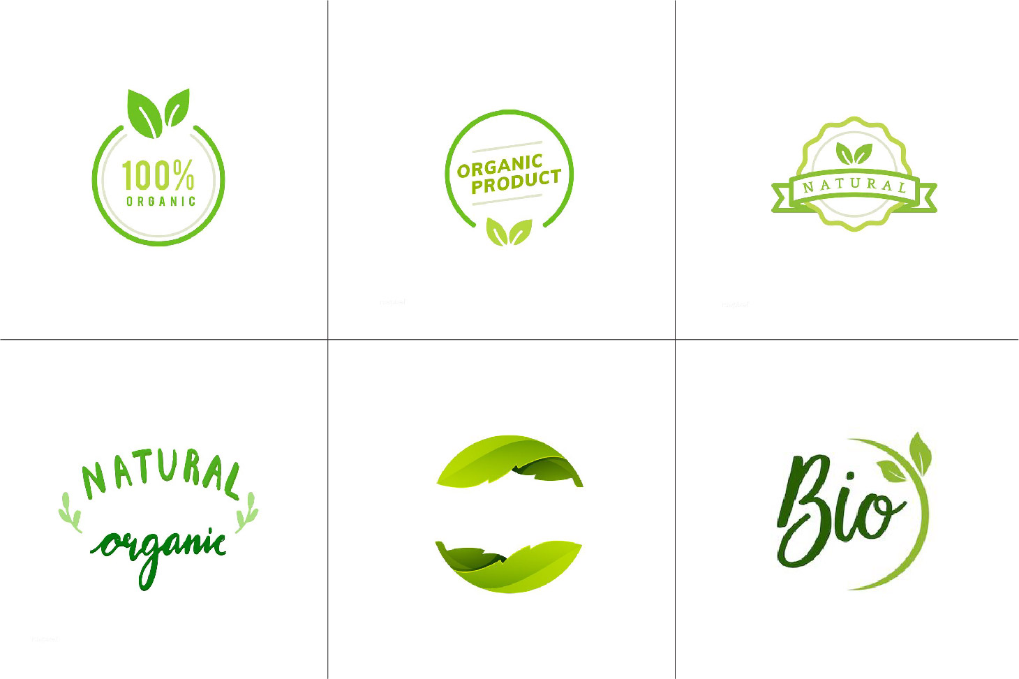 logo mỹ phẩm thiên nhiên