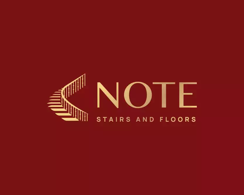 THIẾT KẾ LOGO NỘI THẤT NOTE STAIRS AND FLOORS