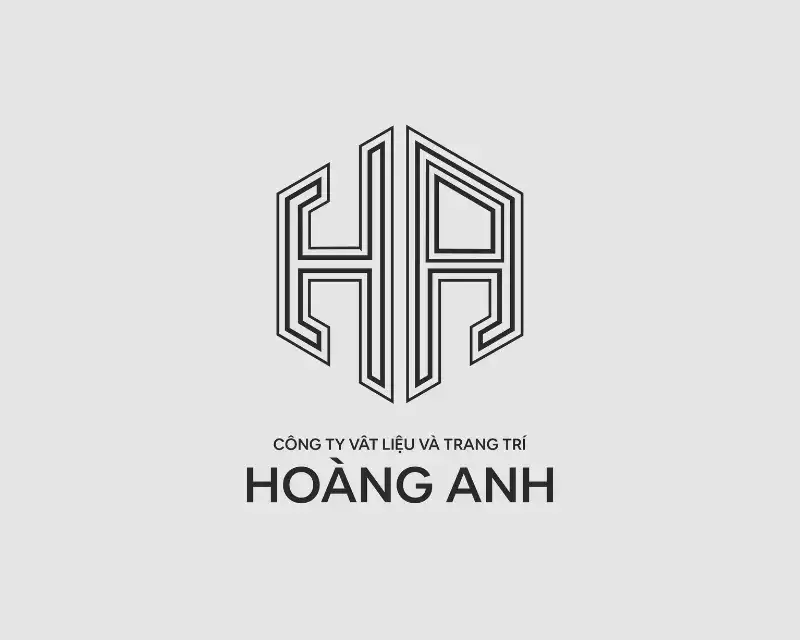 THIẾT KẾ LOGO THƯƠNG HIỆU XÂY DỰNG HOÀNG ANH