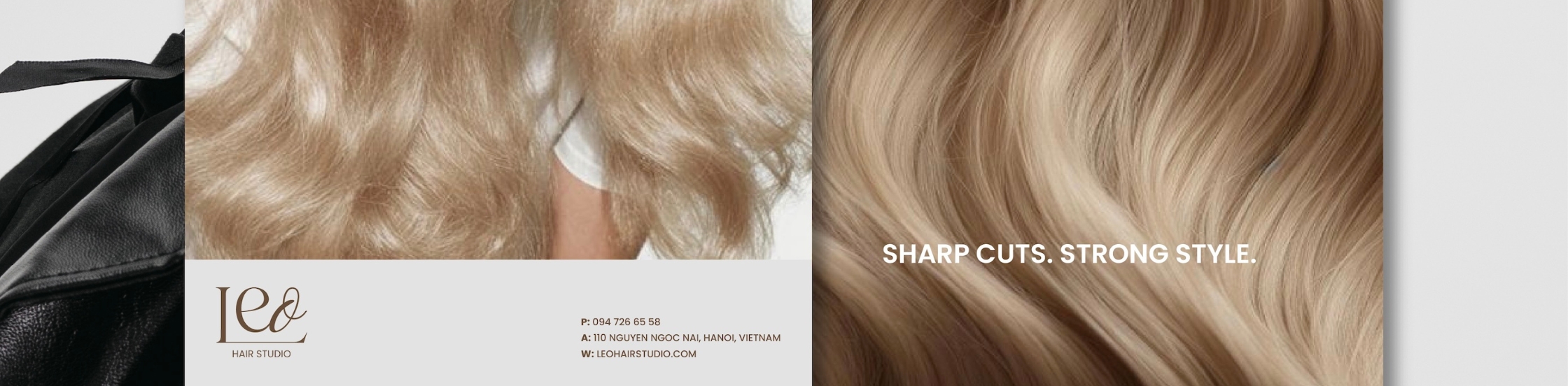 THIẾT KẾ LOGO SALON TÓC LEO