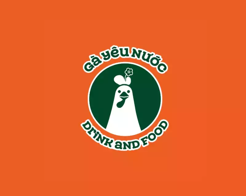 THIẾT KẾ LOGO GÀ YÊU NƯỚC