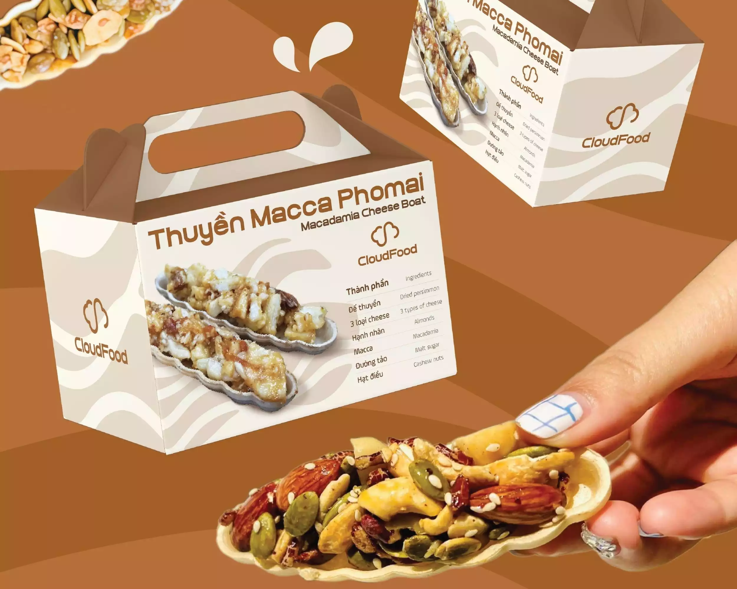 THIẾT KẾ BAO BÌ THUYỀN MACCA