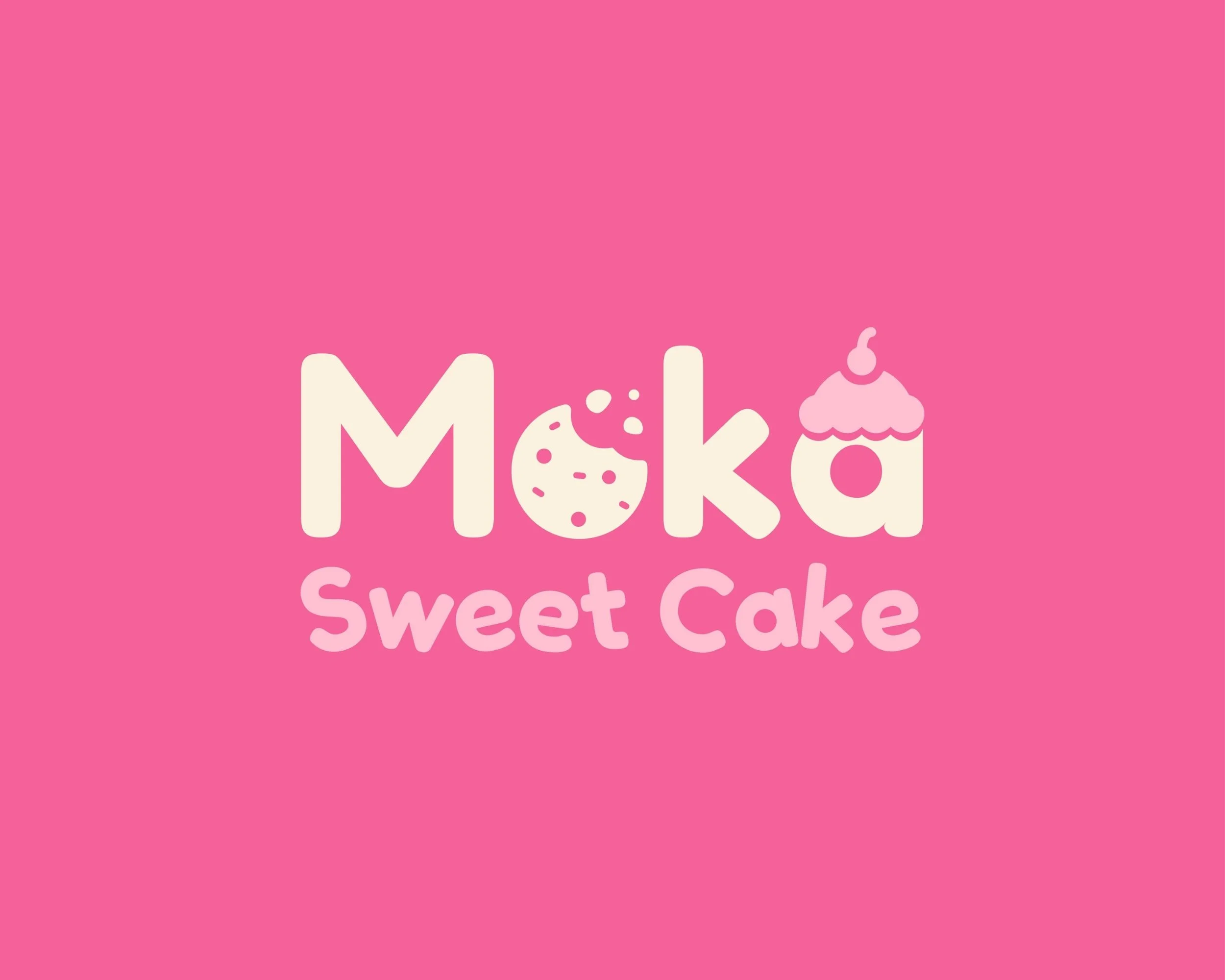 THIẾT KẾ LOGO MOKA SWEET CAKE