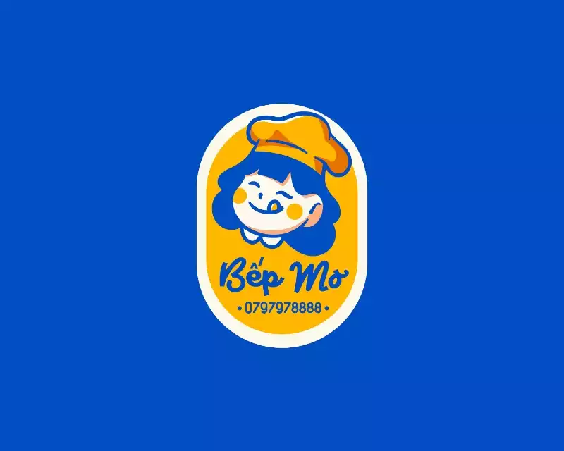 THIẾT KẾ LOGO BẾP MƠ