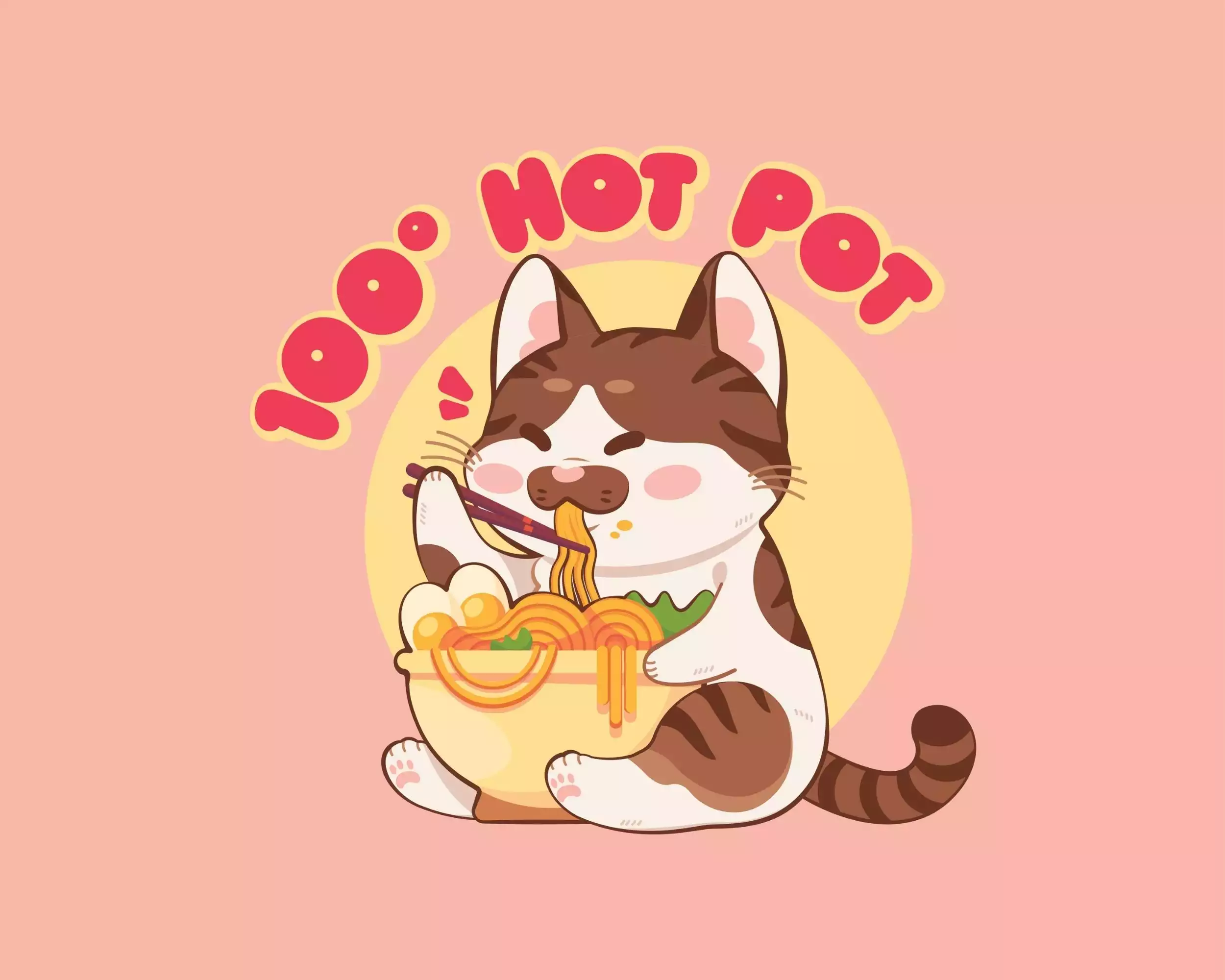 THIẾT KẾ LOGO 100° HOT POT