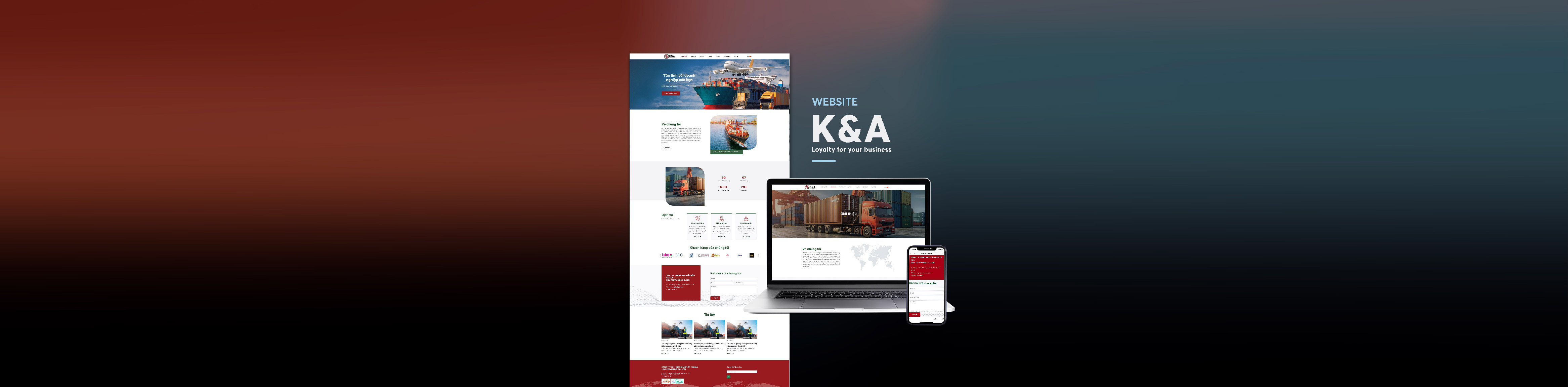 Thiết kế Website K&A