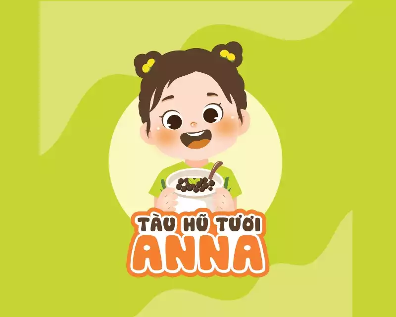 THIẾT KẾ LOGO TÀU HŨ ANNA