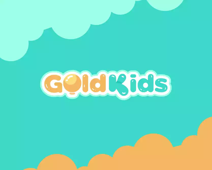 THIẾT KẾ LOGO THỜI TRANG CHO BÉ GOLD KIDS