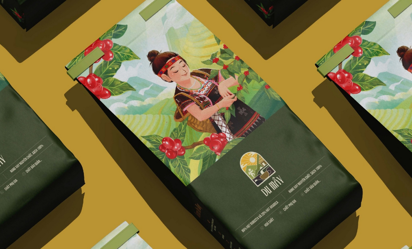 7+ MẪU THIẾT KẾ BAO BÌ CÀ PHÊ - NHÌN LÀ MÊ