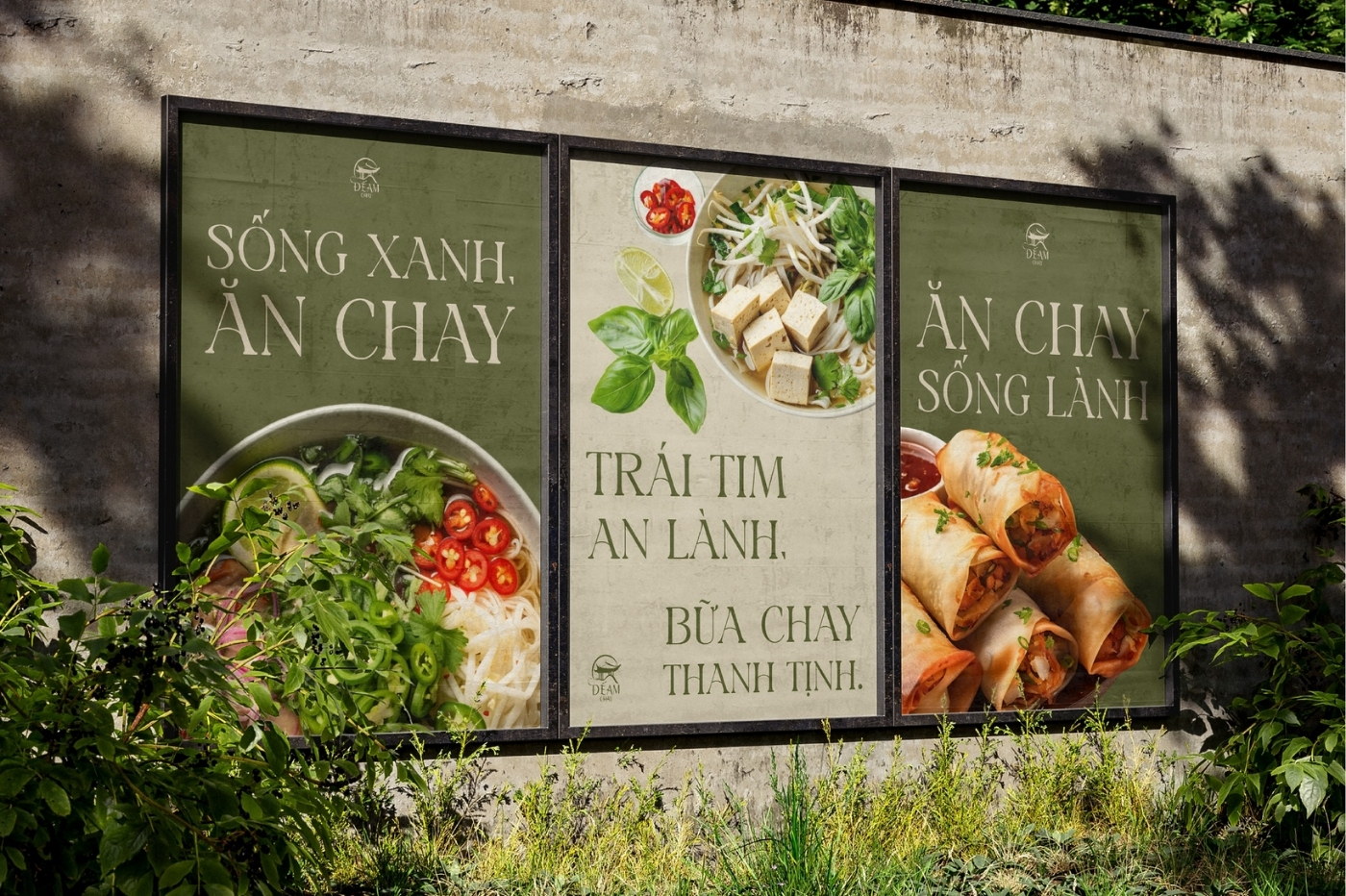 11+ MẪU THIẾT KẾ LOGO QUÁN ĂN CHAY THANH TỊNH