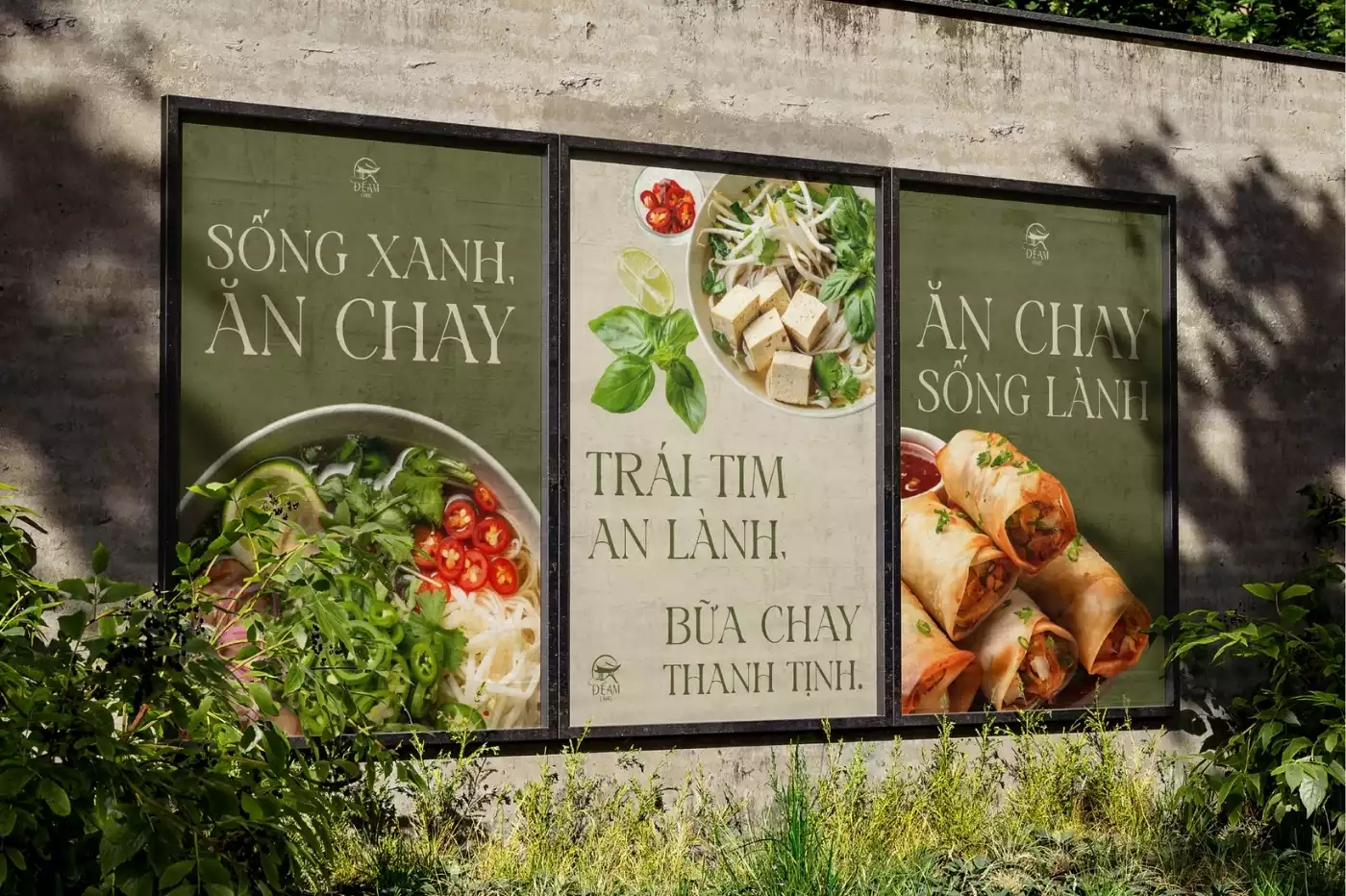 11+ MẪU THIẾT KẾ LOGO QUÁN ĂN CHAY THANH TỊNH