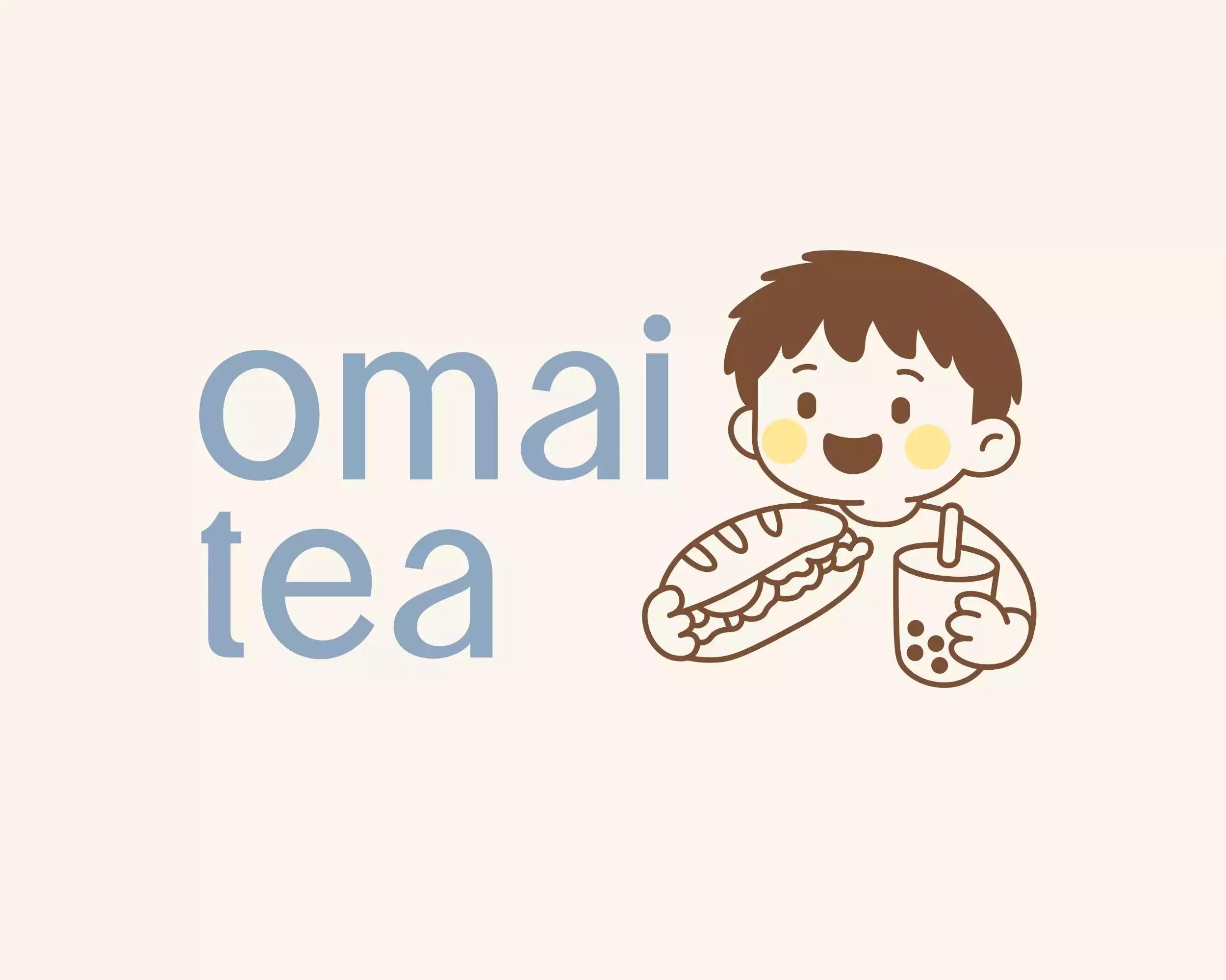THIẾT KẾ LOGO OMAI TEA