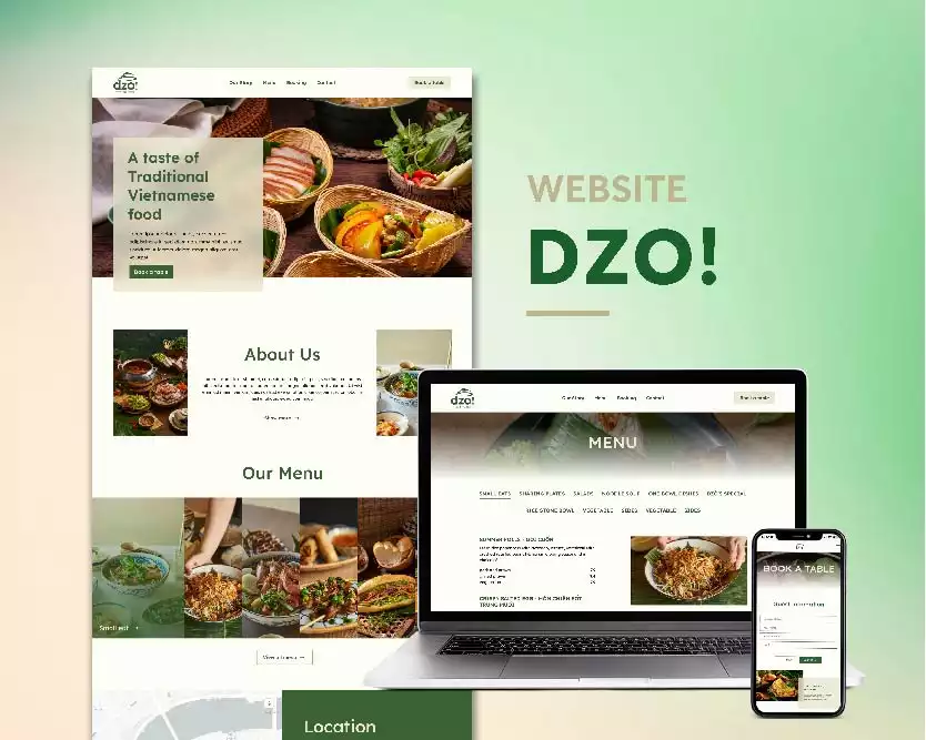 Thiết kế Website Dzo