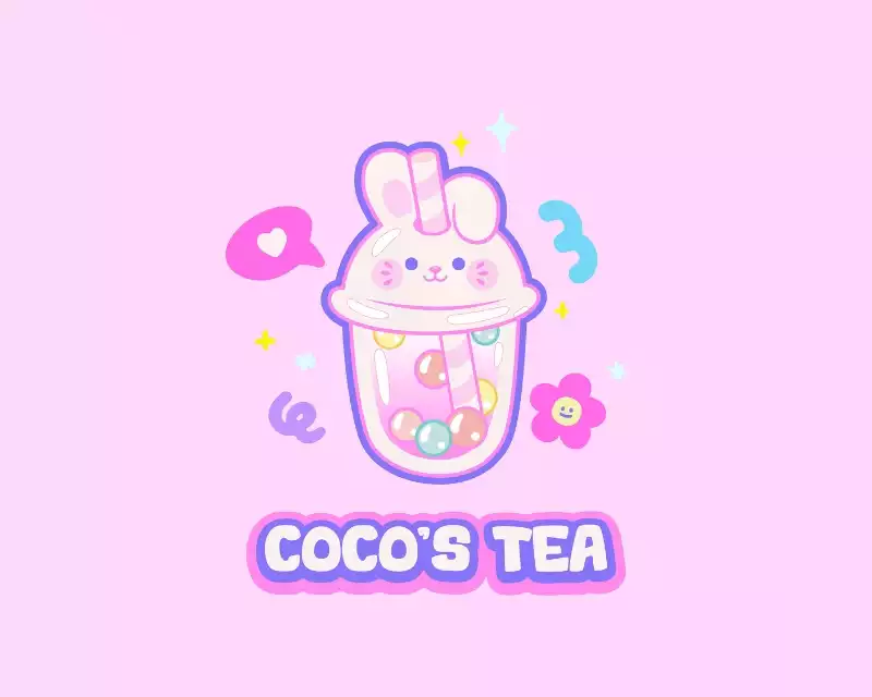 THIẾT KẾ LOGO THƯƠNG HIỆU COCO'S TEA