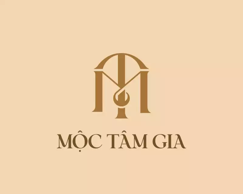 THIẾT KẾ LOGO THƯƠNG HIỆU NỘI THẤT MỘC TÂM GIA