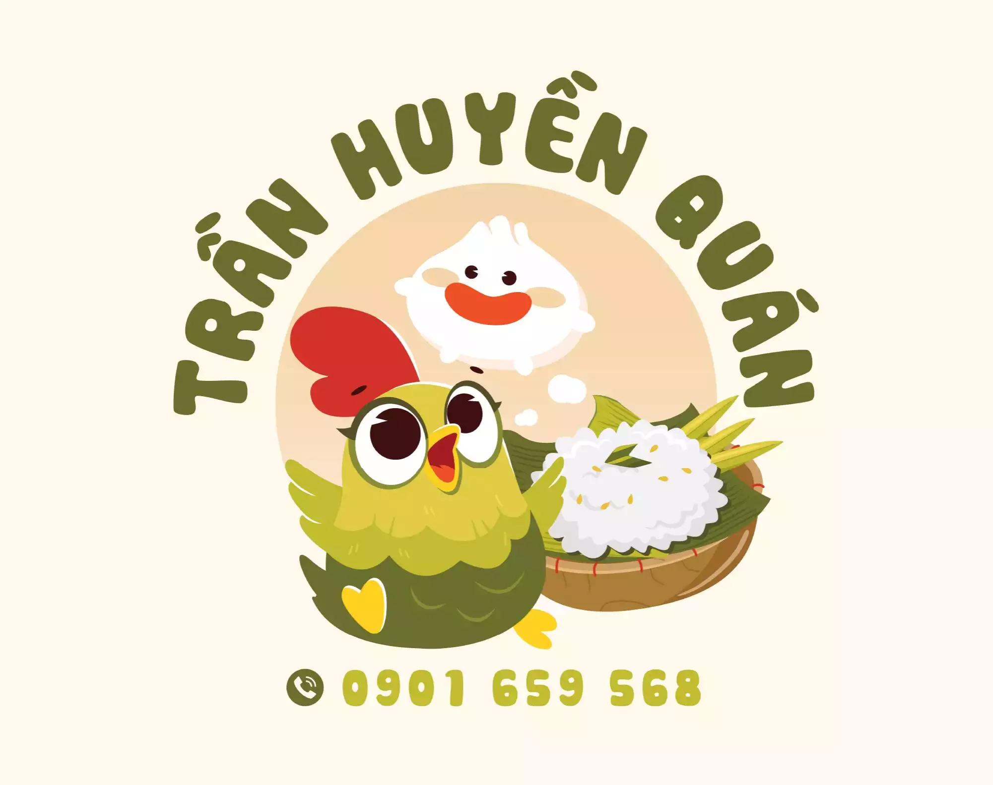 THIẾT KẾ LOGO DỰ ÁN TRẦN HUYỀN QUÁN