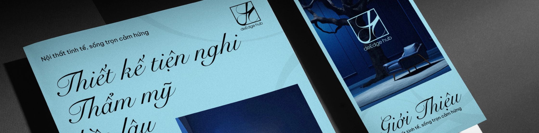 THIẾT KẾ LOGO THƯƠNG HIỆU DEEDGE HUB