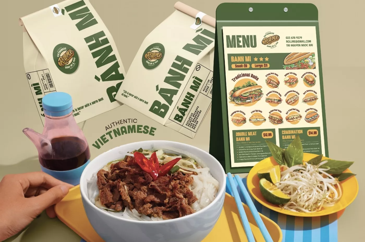 TRỌN BỘ THIẾT KẾ NHẬN DIỆN ĐIỂM BÁN F&B SẼ BAO GỒM NHỮNG GÌ?