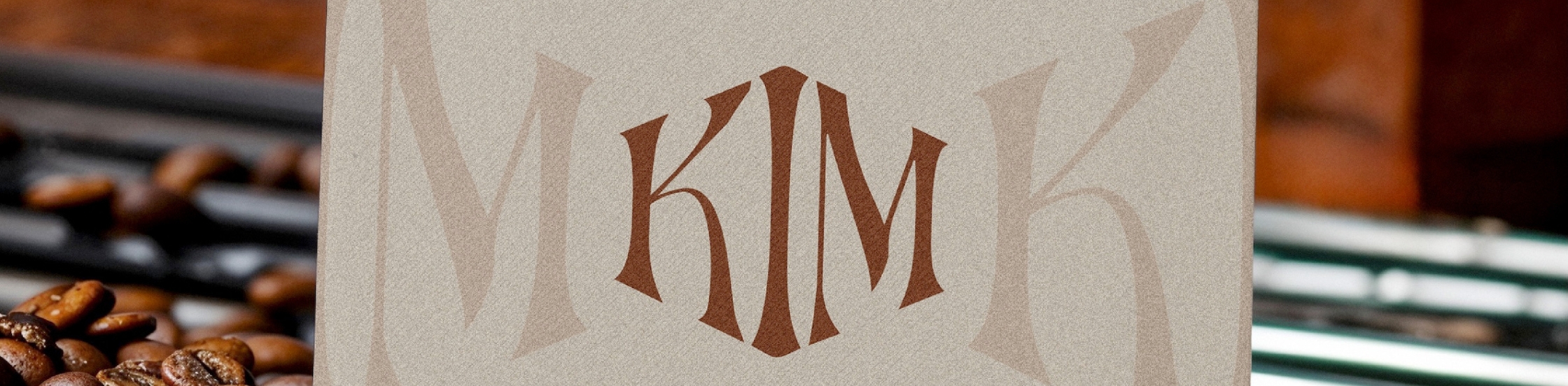 THIẾT KẾ LOGO CỬA HÀNG CÀ PHÊ KIM