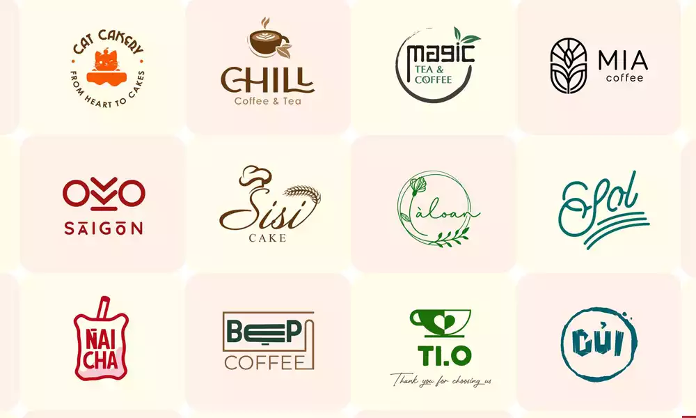 9 mẫu thiết kế logo quán cafe ấn tượng năm 2023