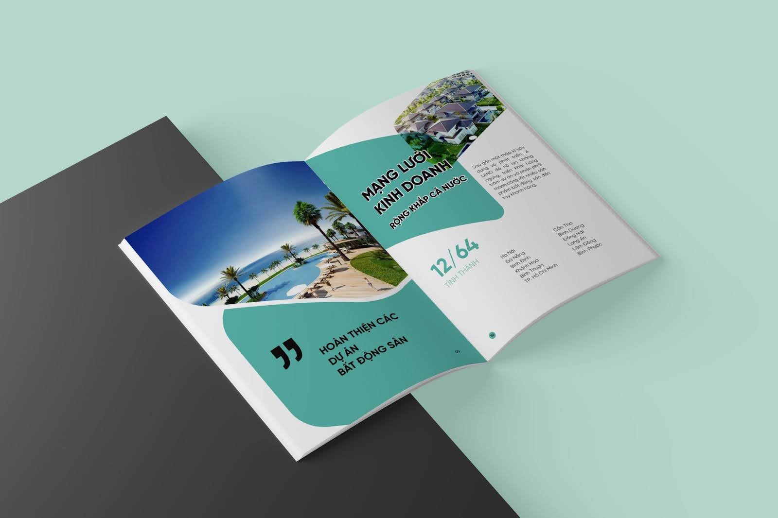 THIẾT KẾ PROFILE CÔNG TY BẤT ĐỘNG SẢN CHUYÊN NGHIỆP VÀ UY TÍN