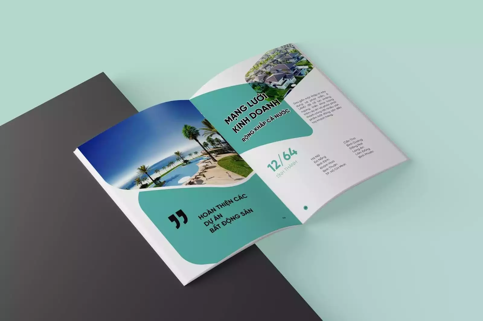 THIẾT KẾ PROFILE CÔNG TY BẤT ĐỘNG SẢN CHUYÊN NGHIỆP VÀ UY TÍN