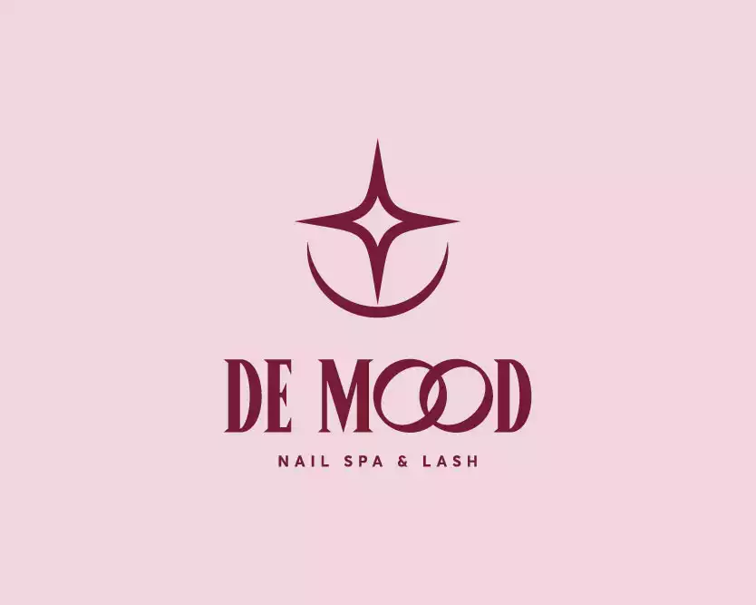 THIẾT KẾ LOGO THƯƠNG HIỆU LÀM ĐẸP DE MOOD
