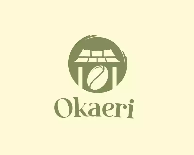 THIẾT KẾ LOGO QUÁN CÀ PHÊ OKAERI