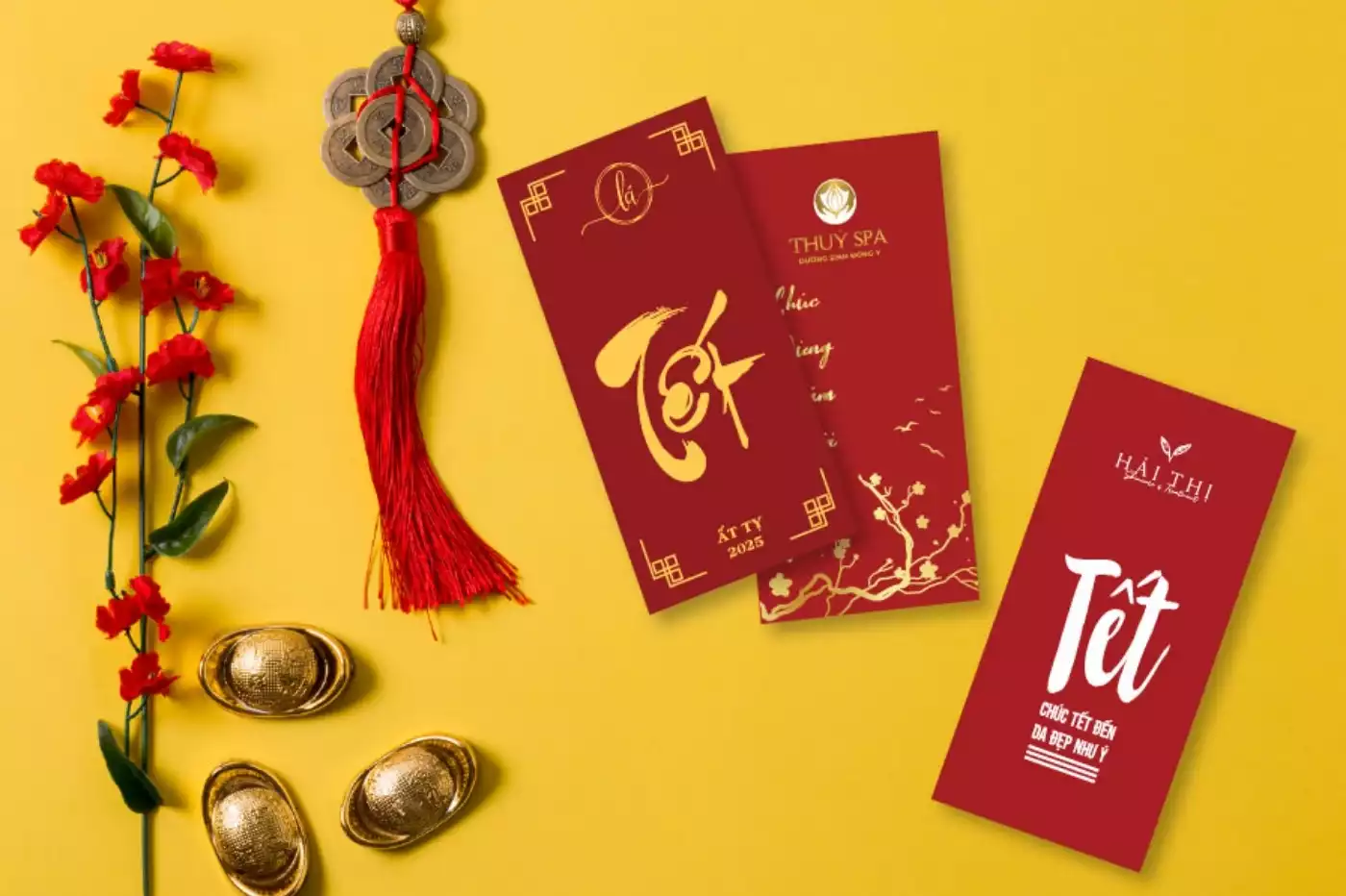 NHỮNG MÀU SẮC NÀO THỊNH HÀNH NHẤT TRONG THIẾT KẾ LÌ XÌ 2026