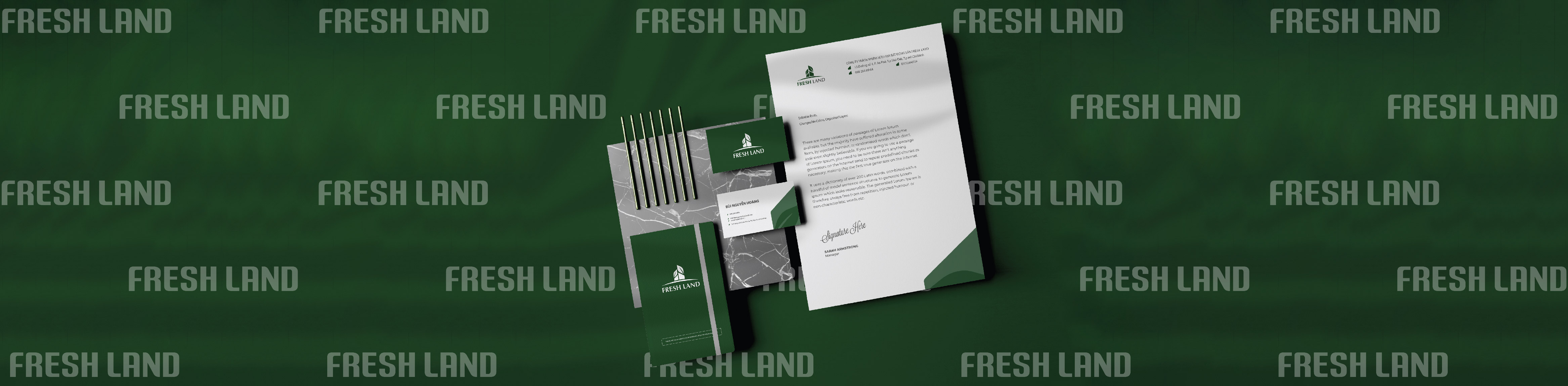 Thiết kế Logo Fresh Land