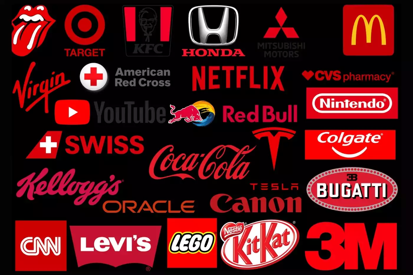 21+ THIẾT KẾ LOGO F&B MÀU ĐỎ CUỐN HÚT, NỔI BẬT