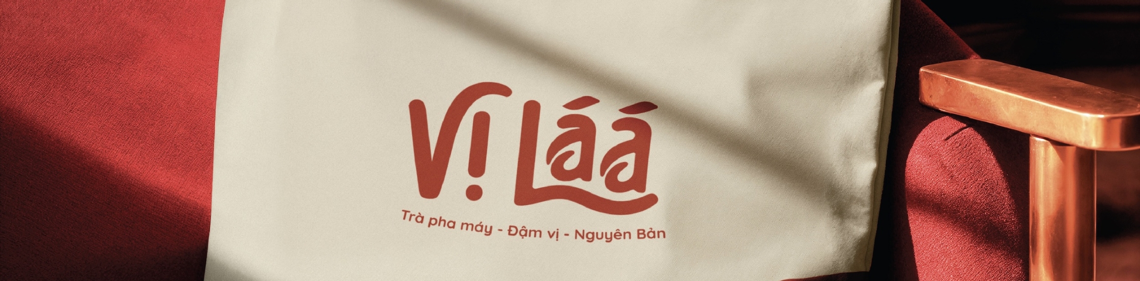 THIẾT KẾ LOGO TIỆM TRÀ VỊ LÁ