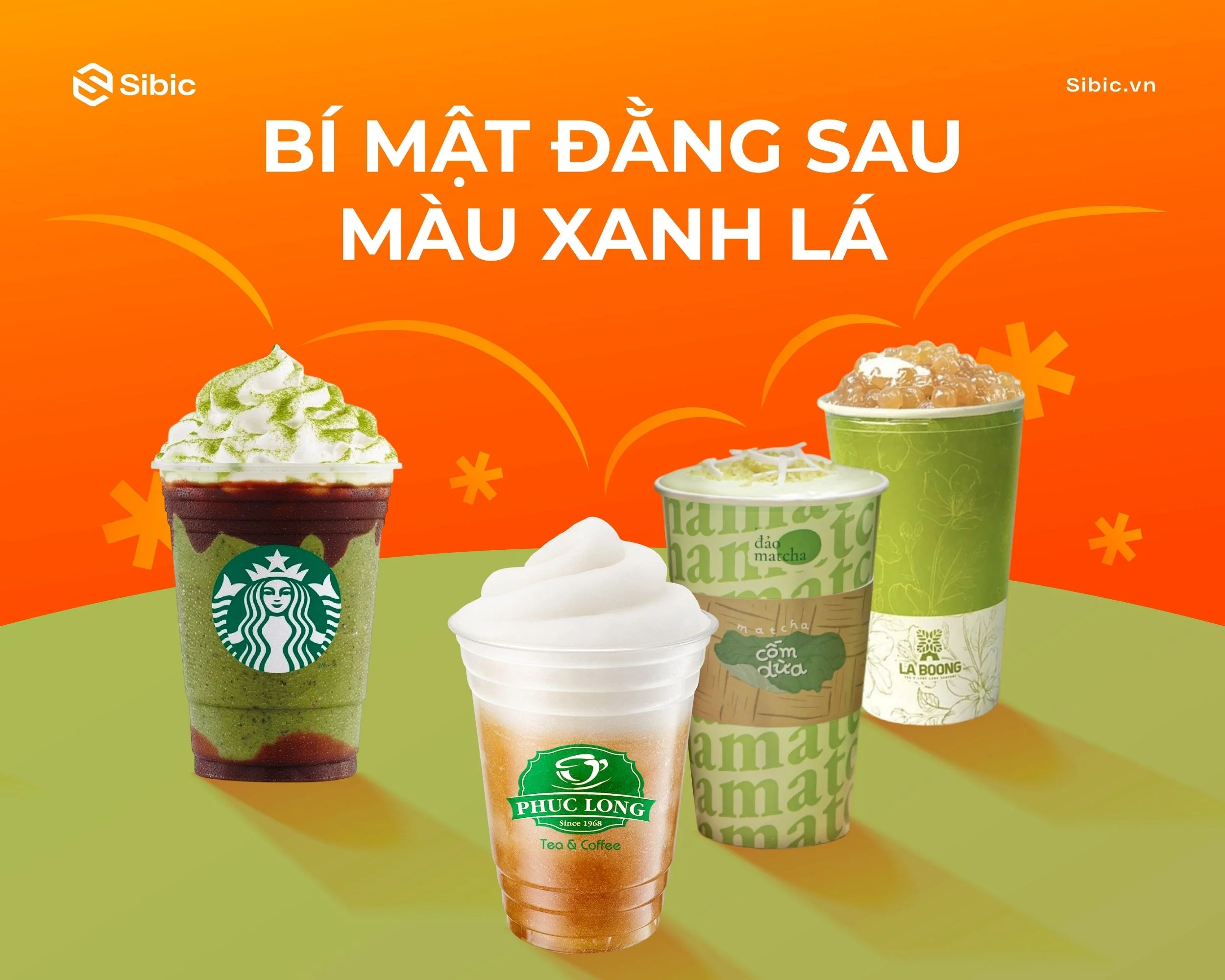 VÌ SAO NHIỀU THƯƠNG HIỆU ĐỒ UỐNG ĐỀU CHỌN LOGO MÀU XANH LÁ? BÍ MẬT NẰM Ở TÂM LÝ MÀU SẮC