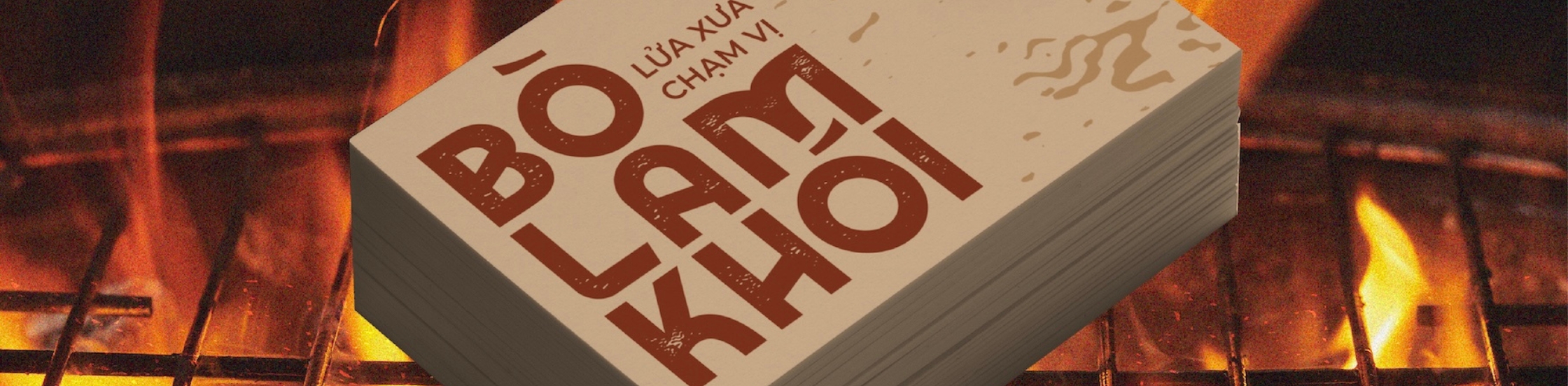 THIẾT KẾ LOGO BÒ LAM NƯỚNG