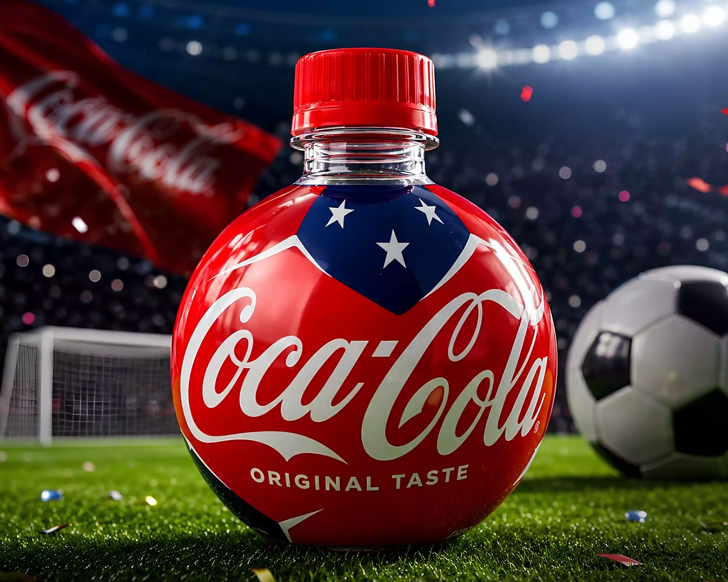 COCA COLA HÌNH QUẢ BÓNG ĐÁ – SIÊU PHẨM MÙA FIFA WORLD CUP 2026