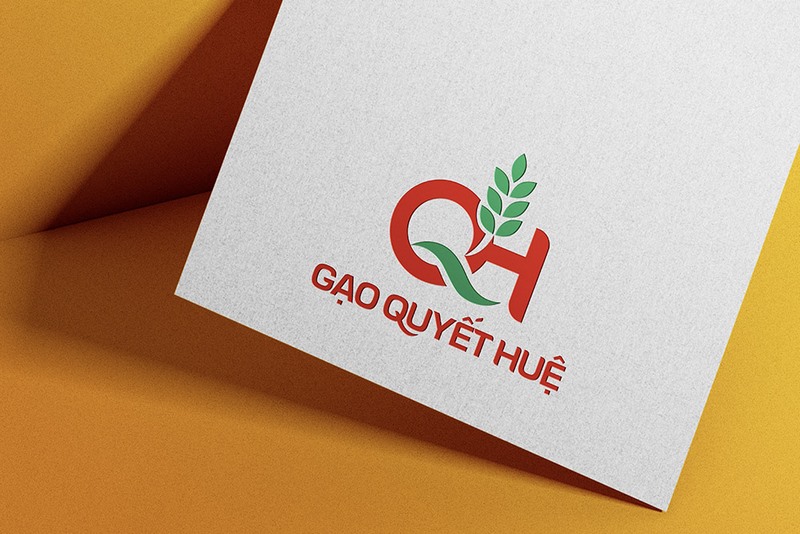 Thiết kế Logo Gạo Quyết Huệ