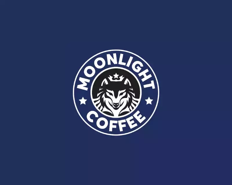 THIẾT KẾ LOGO MOONLIGHT COFFEE