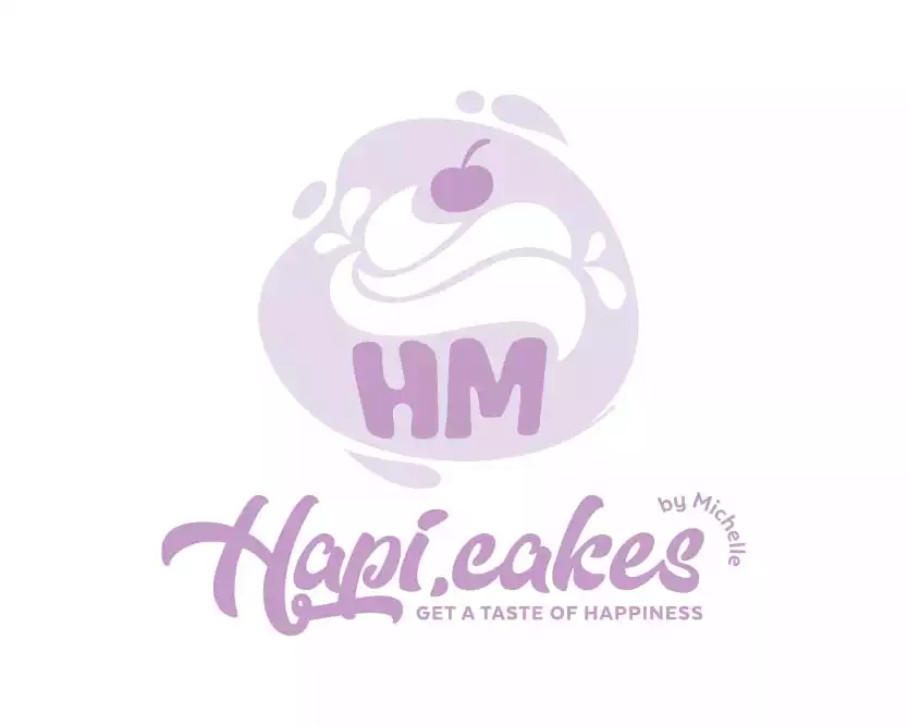 THIẾT KẾ LOGO THƯƠNG HIỆU TIỆM BÁNH HAPI.CAKES