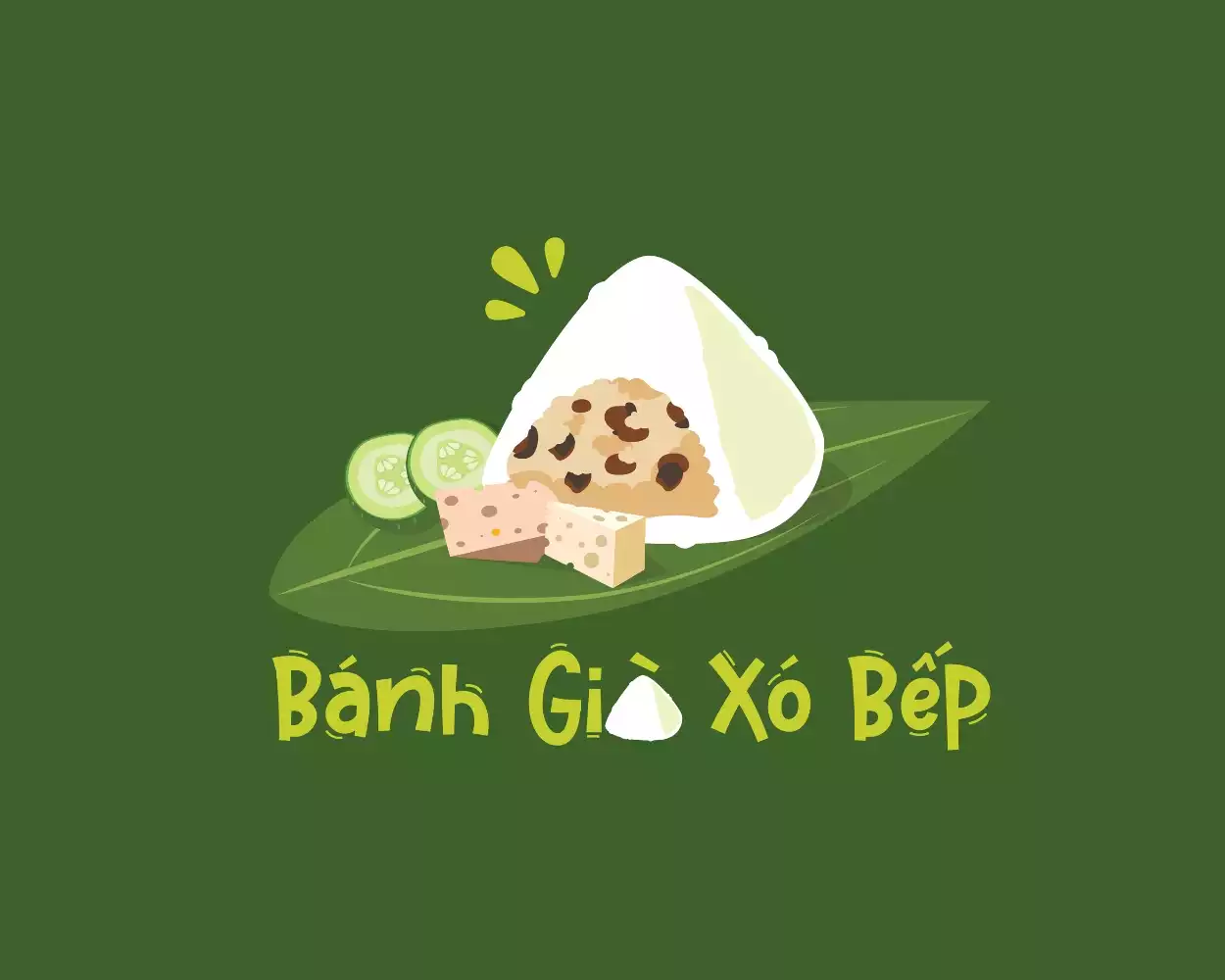 THIẾT KẾ LOGO THƯƠNG HIỆU BÁNH GIÒ XÓ BẾP