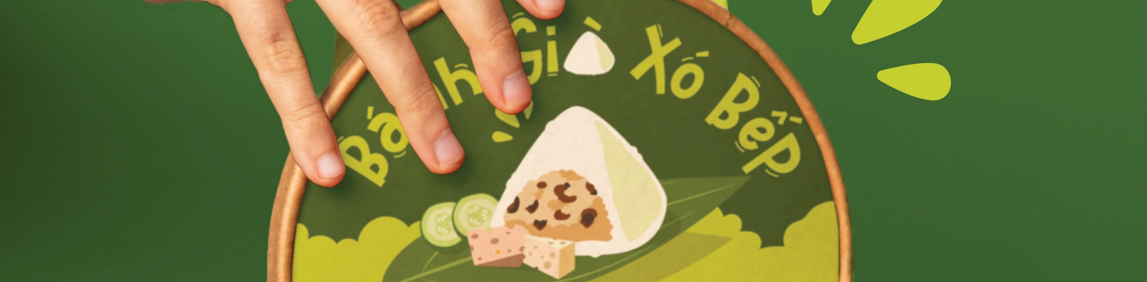 THIẾT KẾ LOGO THƯƠNG HIỆU BÁNH GIÒ XÓ BẾP