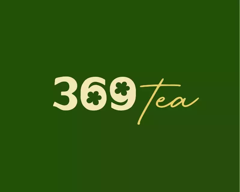 THIẾT KẾ LOGO TIỆM TRÀ 369 TEA