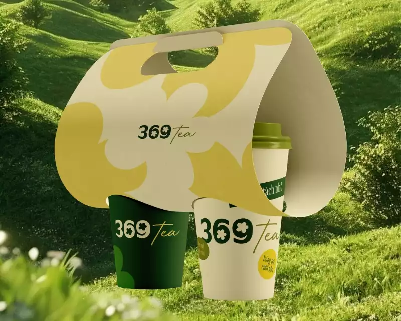 THIẾT KẾ BỘ NHẬN DIỆN THƯƠNG HIỆU 369 TEA