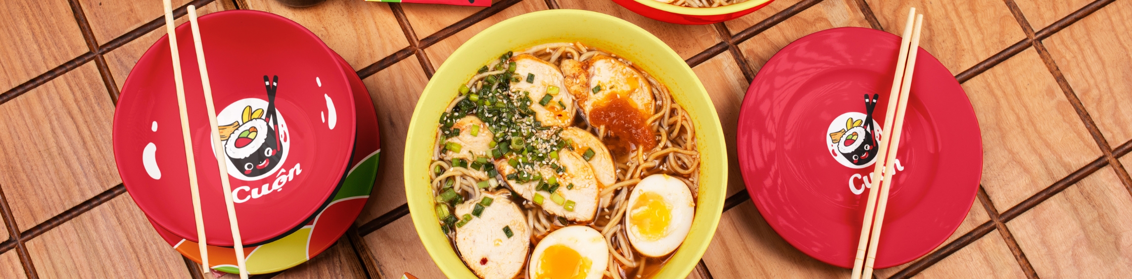 THIẾT KẾ LOGO QUÁN KIMBAP CUỘN